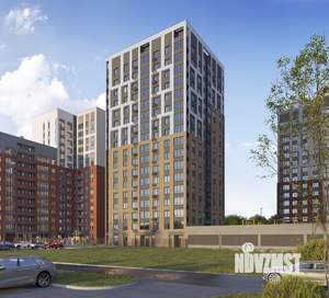 3-к квартира, строящийся дом, 77м2, 7/17 этаж